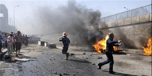 10 نیروی پلیس عراق در حمله انتحاری کشته شدند