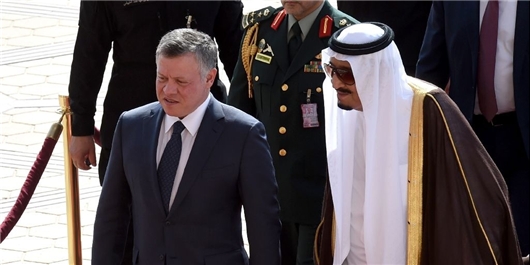 اردن از سیاست عربستان، در به حاشیه راندن أمان در مسائل سوریه و فلسطین ناراحت است