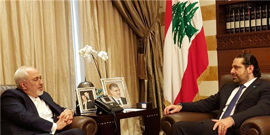 وزیر خارجه ایران با «سعد حریری» دیدار کرد