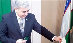 3 نامزد ریاست جمهوری ازبکستان رأی خود را به صندوق انداختند + تصاویر