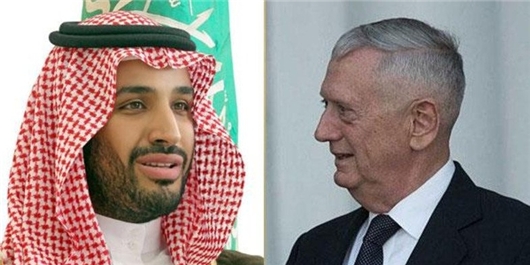 وزیر دفاع ترامپ بر «اهمیت استراتژیک» عربستان برای آمریکا تأکید کرد
