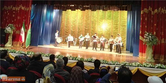 کنسرت موسیقی مشترک کودکان ایران و ترکمنستان + تصاویر