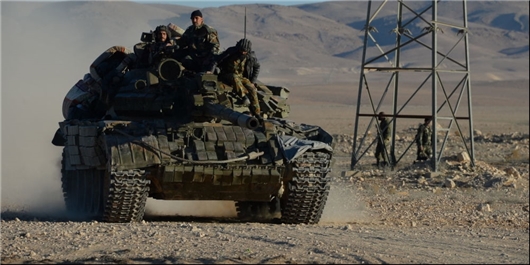ارتش سوریه 500 کیلومتر مربع را در غرب رقه آزاد کرد