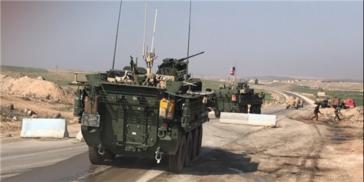 اجرای عملیات گشت‌زنی مشترک ترکیه و آمریکا در منبج