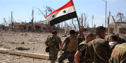 ارتش سوریه ۵۵۰ کیلومتر مربع را در شرق دمشق آزاد کرد+نقشه