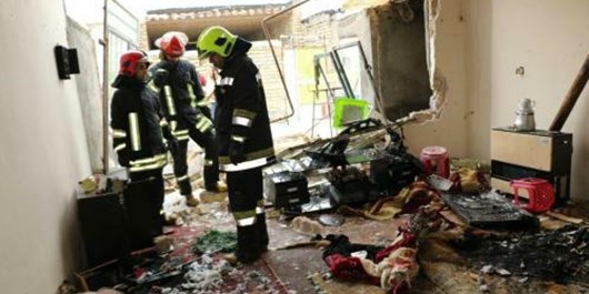 سوختن مرد جوان در پی وقوع یک انفجار در مشهد