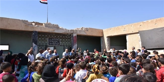 صدها خانواده سوری به منازل خود در «دیرحافر» حلب بازگشتند