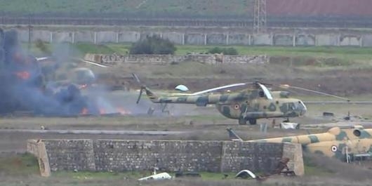 درگیری‌ در محورهای نزدیک فرودگاه «ابوالظهور» ادلب شدت گرفت