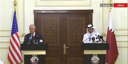 تیلرسون: طرف‌های بحران قطر، برای گفت‌وگو آمادگی ندارند