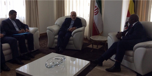 رایزنی وزرای خارجه ایران و اوگاندا + عکس