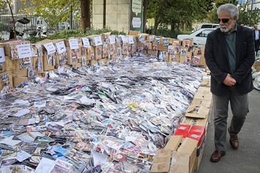  منوچهر شاهسواری مدیرعامل  خانه سینما در طرح جمع‌آوری محصولات مخرب ضد فرهنگی