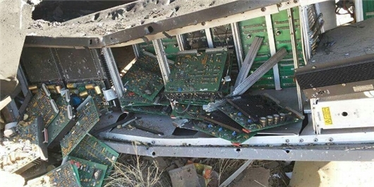 بمباران فرودگاه صنعاء توسط جنگنده‎های سعودی