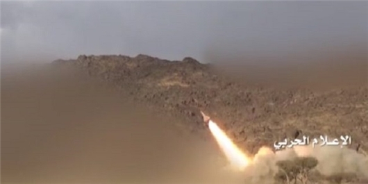 حمله موشکی یمن به مواضع شبه نظامیان ائتلاف سعودی در استان شبوه
