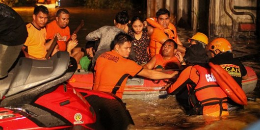 تلفات توفان گرمسیری فیلیپین به 133 نفر رسید