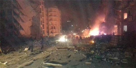 7 کشته و چند زخمی در انفجار موتورسیکلتی در شمال سوریه