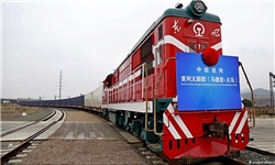 ورود سومین قطار باری چین از طریق خط آهن قزاقستان - ترکمنستان  به ایران