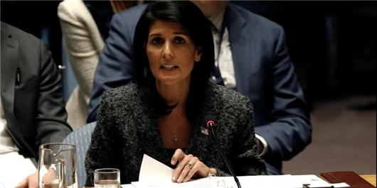 نیکی هیلی: زمان اقدام علیه ایران در شورای امنیت است