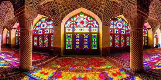 مسجد نصیرالملک نگین بافت تاریخی شیراز است