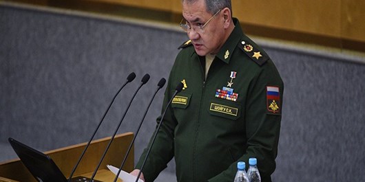 وزیر دفاع روسیه: تروریست‌ها در سوریه شکست خورده‌اند و شرایط برای بازسازی فراهم است