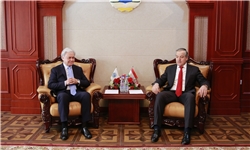 دیدار وزیر خارجه تاجیکستان با دبیرکل سازمان «شانگهای»