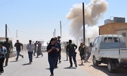 انفجار در بین تظاهرات‌کنندگان شهر «منبج» سوریه با یک کشته