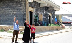 روایت اهالی شهرک «داعل» سوریه از بازگشت زندگی پس از خروج تروریست‌ها