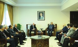 هیأت فلسطینی با معاون وزیر خارجه سوریه دیدار کرد
