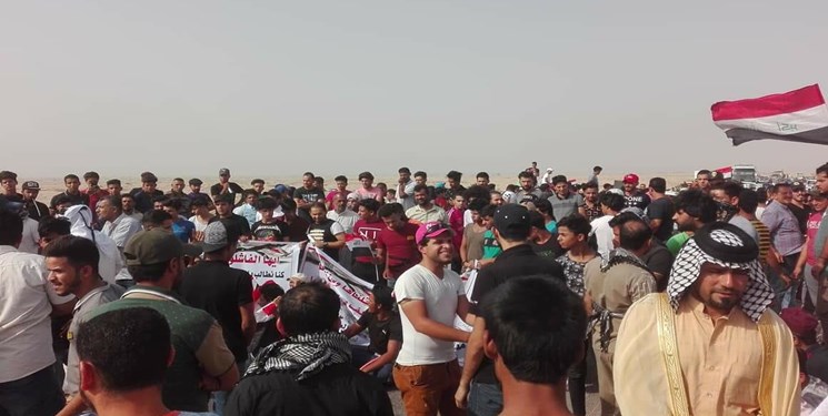 تظاهرات در «بصره» و «بغداد» عراق در اعتراض به اوضاع بدخدمات رسانی