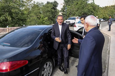 محمدجواد ظریف و اسحاق جانگیری در همایش روسای نمایندگی های جمهوری اسلامی ایران در خارج از کشور