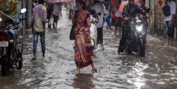 بارش شدید باران در هند، حداقل ۳۷ کشته برجا گذاشت