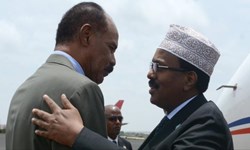 سفر رئیس‌جمهور سومالی به اریتره پس از ۱۵ سال قطع رابطه