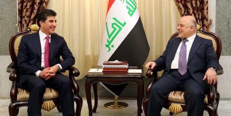 «نیچروان بارزانی» با نخست‌وزیر عراق در بغداد دیدار کرد