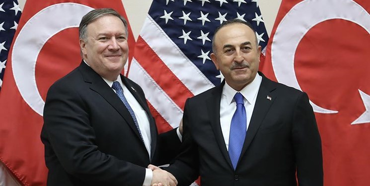 توافق وزیران خارجه ترکیه و آمریکا بعد از اعمال تحریم‌ها