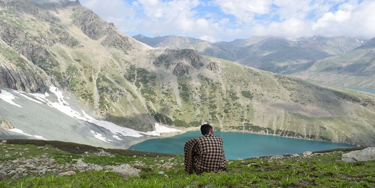 «گنگبال» مرتفع‌ترین دریاچه کشمیر به روایت تصویر