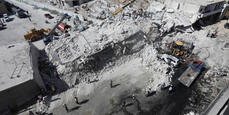 39 کشته در انفجار انبار مهمات در ادلب سوریه
