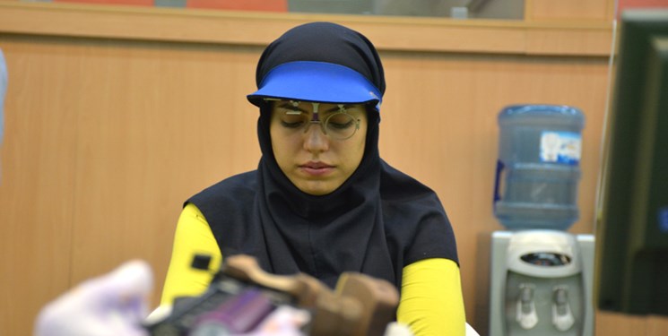 حذف بانوی تپانچه ایران از مسابقات جهانی به دلیل مشکل فنی!