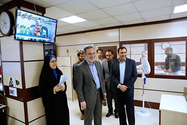 بازدید سیدمحمد بطحایی وزیر آموزش و پرورش از تحریریه خبرگزاری فارس