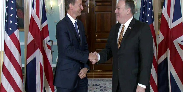 وزیران  خارجه آمریکا و انگلیس درباره ایران رایزنی کردند