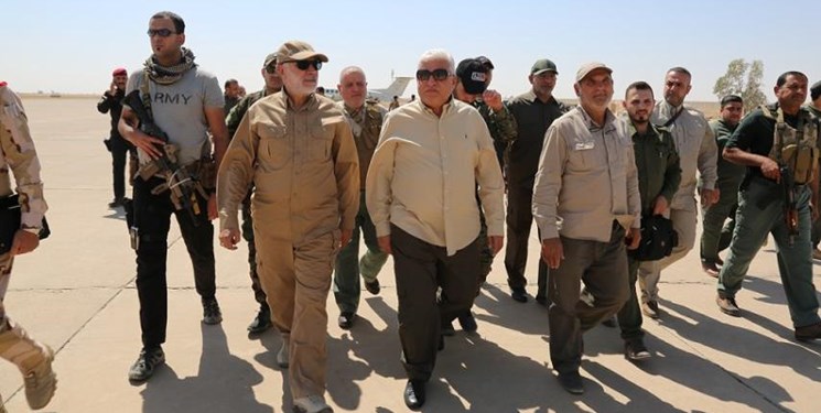 تمجید شماری از فرماندهان الحشد الشعبی عراق از «فالح الفیاض»