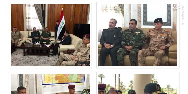 نشست 4 جانبه مسئولان نظامی بلندپایه عراق، ایران، سوریه و روسیه در بغداد