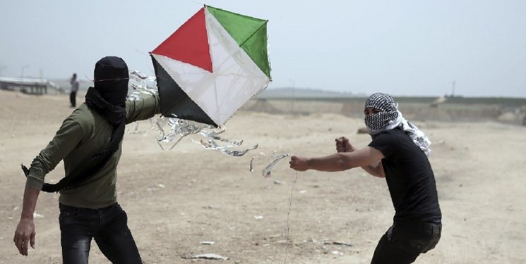 حمله پهپادهای رژیم صهیونیستی به گروهی از فلسطینی‌ها در مرز غزه