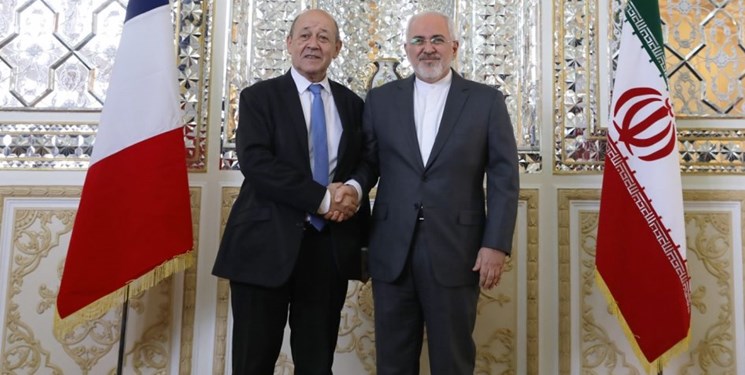 وزیر خارجه فرانسه: اقدامات اروپا هیچ شرکتی را به بازگشت به ایران مجبور نمی‌کند