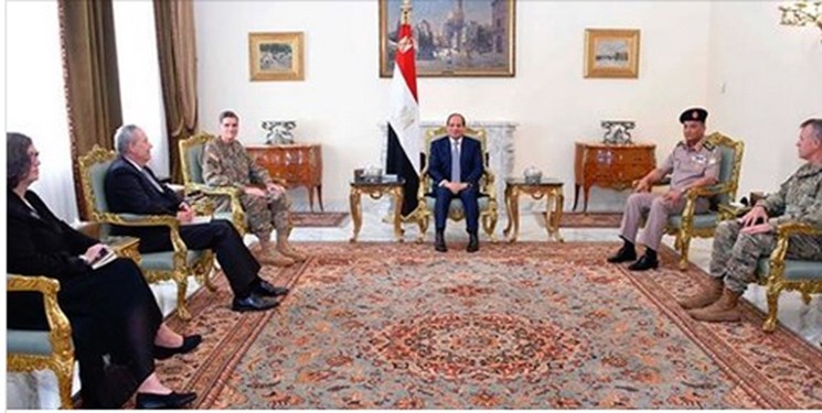 تلاش آمریکا و مصر برای تقویت همکاری نظامی مشترک