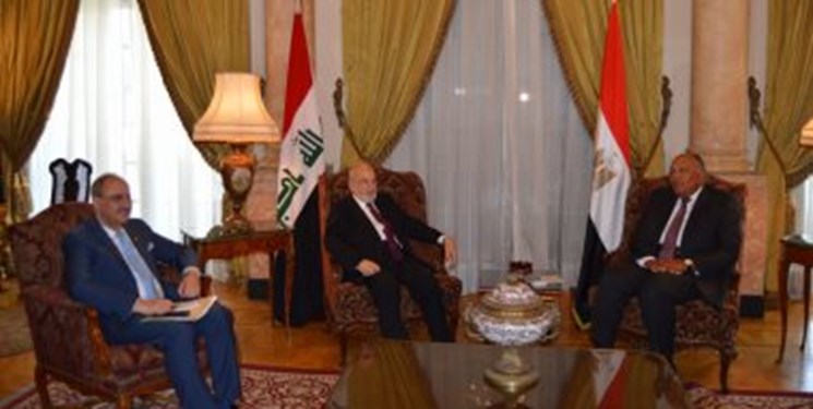 دیدار وزرای خارجه عراق و اردن با همتای مصری