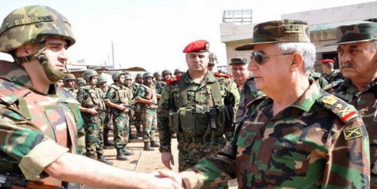 بازدید وزیر دفاع سوریه از حماه، ادلب و لاذقیه