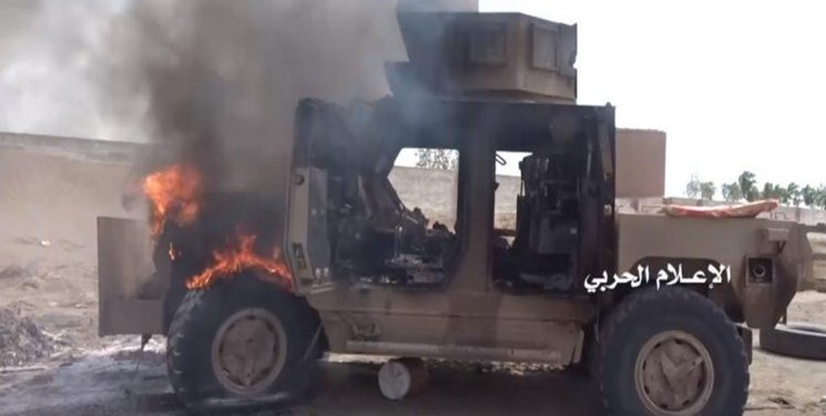 انهدام ۱۰۳ خودروی نظامی و ۱۸ خودروی زرهی شبه‌نظامیان توسط یگان مهندسی یمن