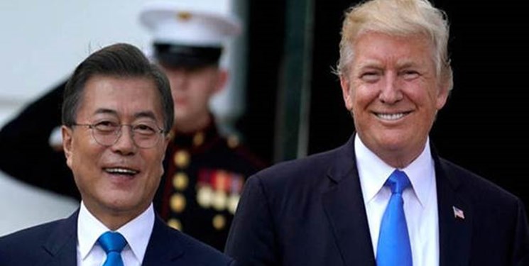 رئیس‌جمهور کره جنوبی پیام «کیم» را به «ترامپ» تحویل داد