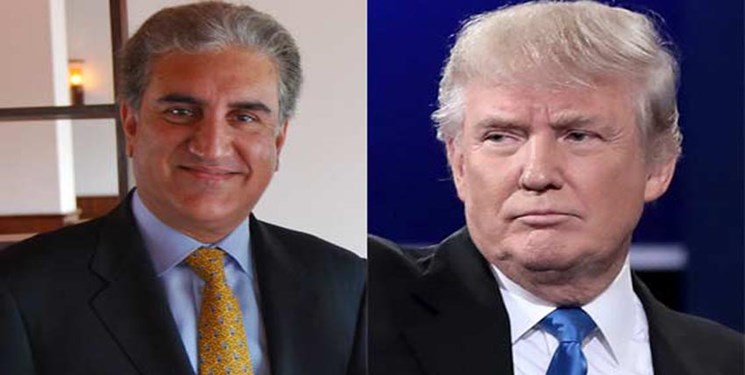 دیدار غیر رسمی وزیر امور خارجه پاکستان با ترامپ
