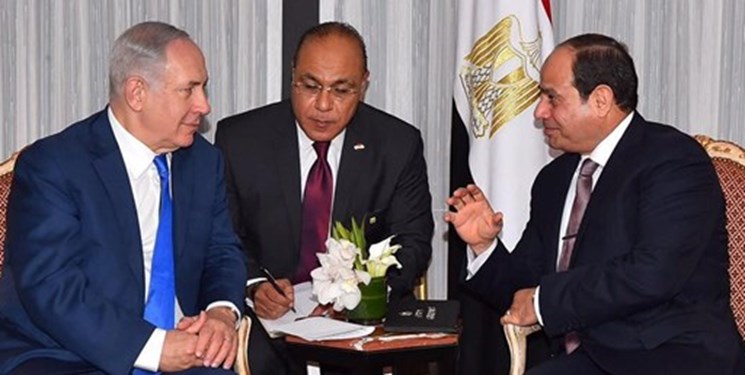 نخست‌وزیر رژیم صهیونیستی و رئیس‌جمهور مصر در نیویورک دیدار کردند