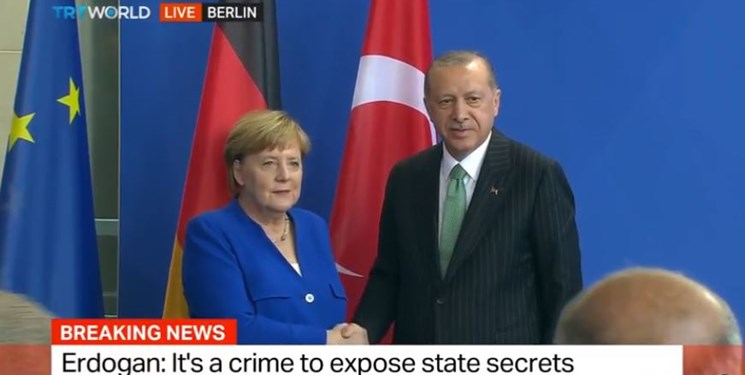 مرکل: نشست چهارجانبه‌ای درباره سوریه خواهیم داشت/ اردوغان: رویکرد مشابهی با آلمان درباره سوریه داریم